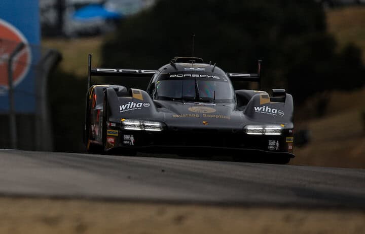 Tijmen van der Helm during qualifying for the StubHub Monterey Sportscar Championship, 5/2/2026 (Photo: Courtesy of IMSA)