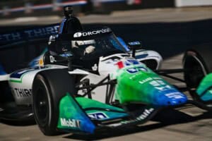 Graham Rahal at the 2026 Chevrolet Grand Prix of Detroit.