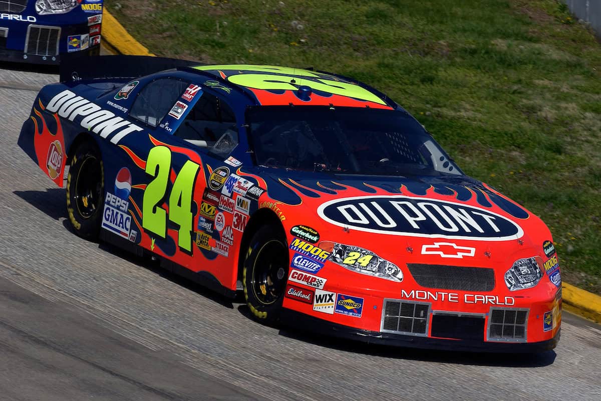 Jeff Gordon No. 24 car at Martinsville