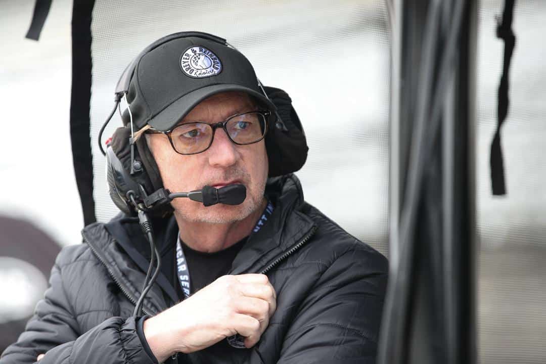 IndyCar team owner Dennis Reinbold at the Indianapolis Motor Speedway.