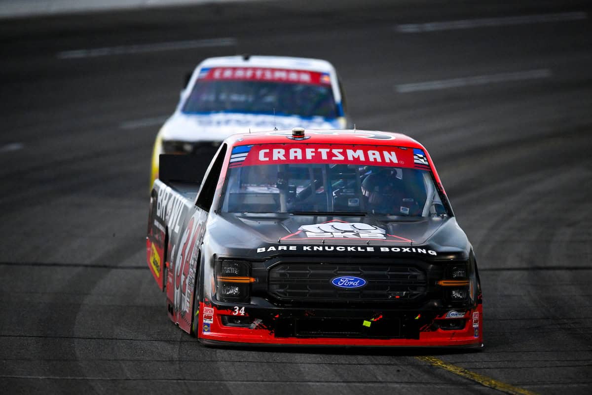 #34: Layne Riggs, Front Row Motorsports, BKB Bare Knuckle Boxing Ford F-150