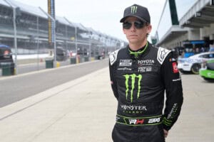 NASCAR Cup Series driver at Indianapolis #35: Riley Herbst, 23XI Racing, Monster Energy Toyota Camry