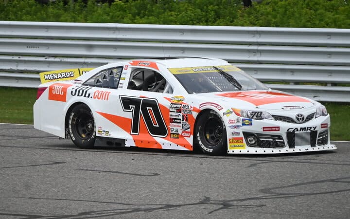 Thomas Annunziata during ARCA qualifying at Lime Rock Park, 7/10/2026 (Photo: Phil Allaway)
