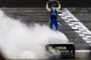 #60: Ryan Preece, RFK Racing, Kroger / OIKOS Ford Mustang NASCAR Cup Series Daytona