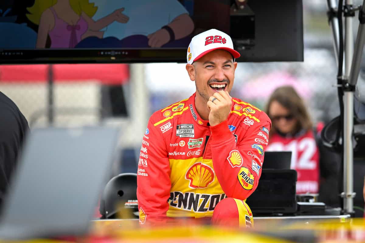 #22: Joey Logano, Team Penske, Shell Pennzoil Ford Mustang