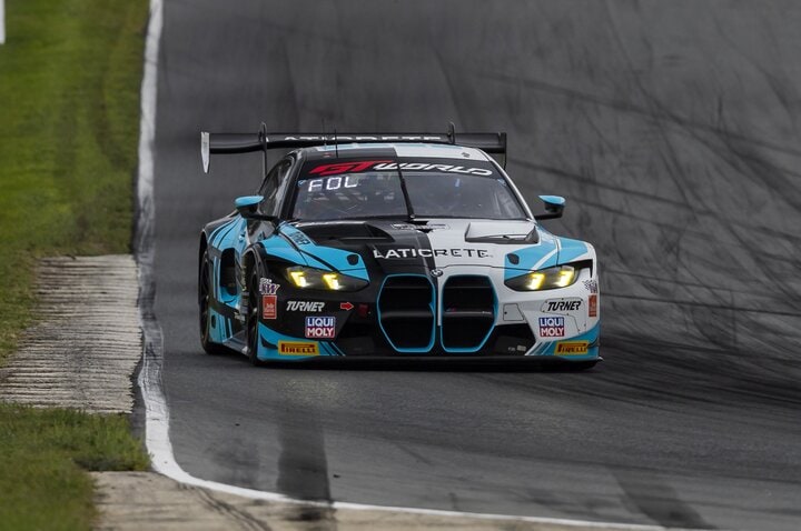 Robby Foley during GT World Challenge America Practice No. 2 at Road America, 8/29/2026 (Photo: Fabian Lagunas/SRO Motorsports Group)