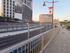 The Markham Street Circuit in Ontario ahead of the 2026 NTT IndyCar Series Ontario Honda Dealers Indy Markham.