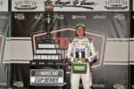 2026 Cup Darlington II Christopher Bell trophy (Credit: Rusty Jarrett/NKP)