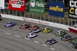 2026 Cup Darlington II pack racing II - Kyle Larson, No. 5 Hendrick Motorsports Chevrolet (Credit: Nickolas Wolf/NKP)