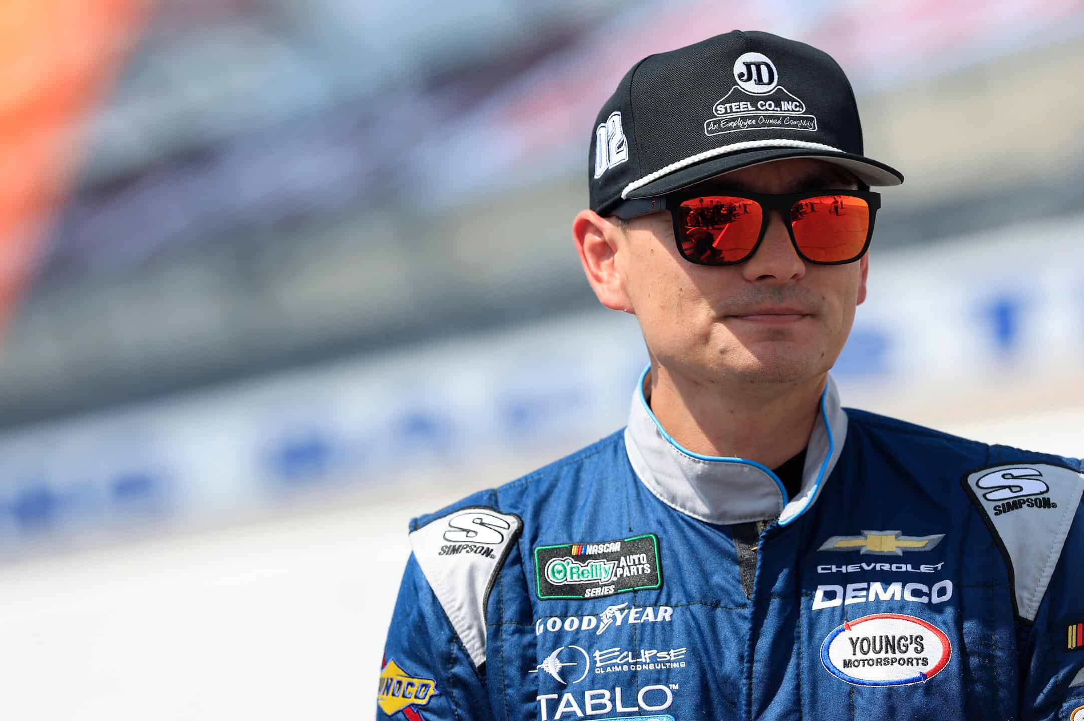 NASCAR O'Reilly Auto Parts Series driver Ryan Ellis at Darlington