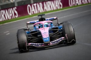 F1 driver Pierre Gasly races for Alpine during the 2026 season