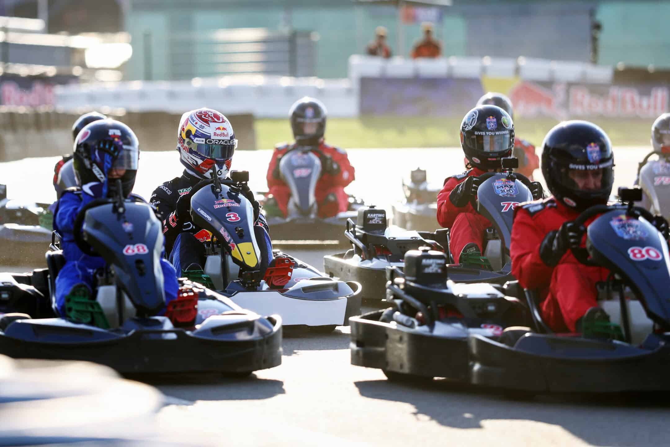 NORTHAMPTON, ENGLAND - SEPTEMBER 16: Max Verstappen of the Netherlands and Oracle Red Bull Racing drives on track during the Max vs 100 at Silverstone Circuit on September 16, 2026 in Northampton, England.